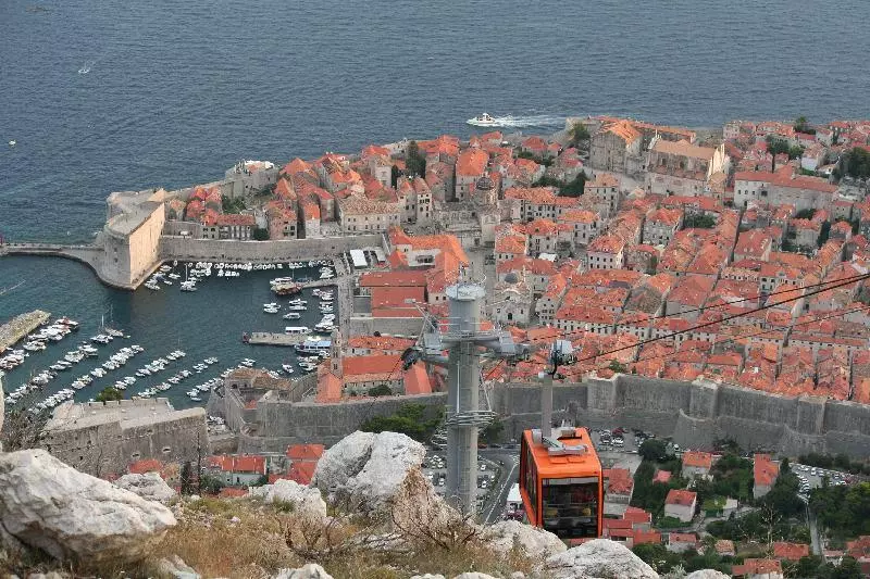 Blick auf Dubrovnik vom Fort Imperial