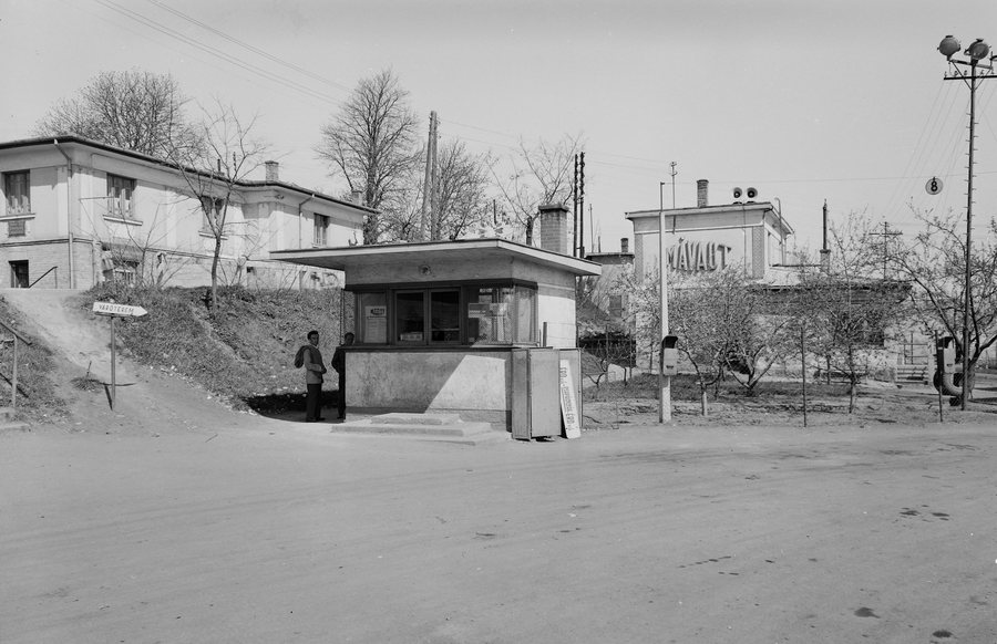 Érd 1961, autóbusz-állomás