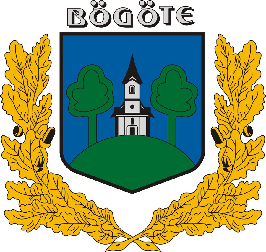 Coat of arms of Bögöte, Hungary