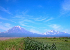Дальний Восток, вулканы на Камчатке