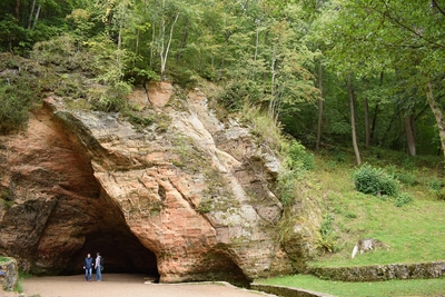 Sigulda - Höhle von Gutmanis